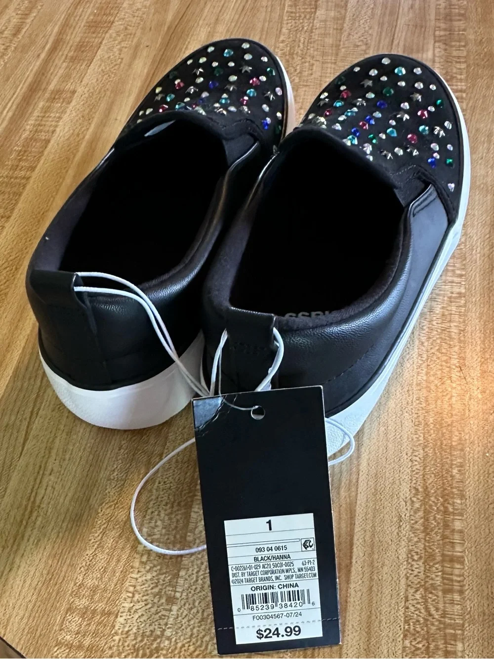 Art Class Rhinestone Sneakers